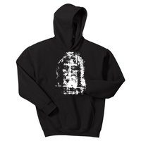 Sketch Of Jesus Face Portrait Kids Hoodie