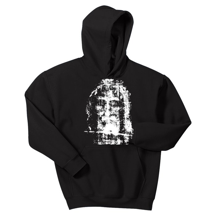 Sketch Of Jesus Face Portrait Kids Hoodie