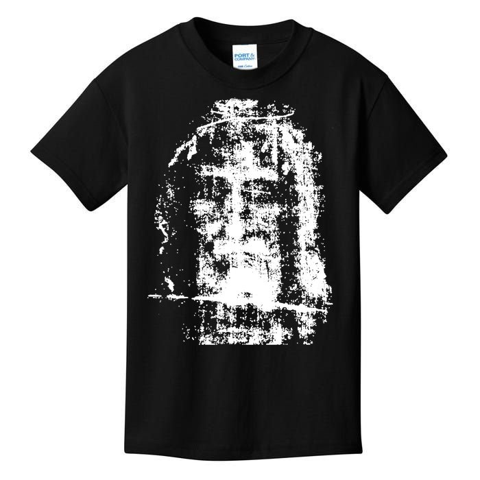 Sketch Of Jesus Face Portrait Kids T-Shirt