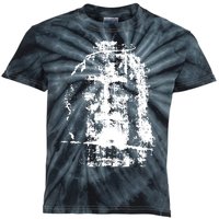 Sketch Of Jesus Face Portrait Kids Tie-Dye T-Shirt