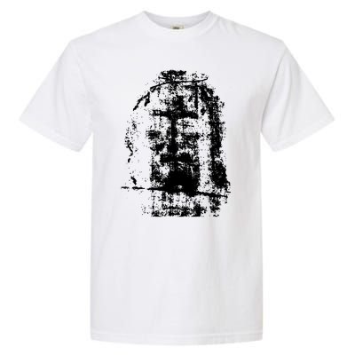 Sketch Of Jesus Face Portrait Garment-Dyed Heavyweight T-Shirt