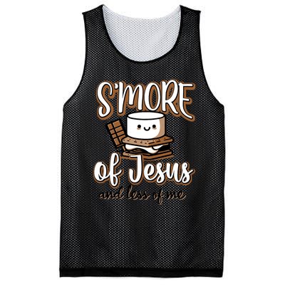 SMore Of Jesus And Less Of Me Mesh Reversible Basketball Jersey Tank