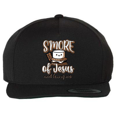 SMore Of Jesus And Less Of Me Wool Snapback Cap
