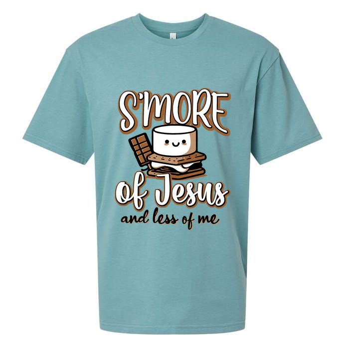 SMore Of Jesus And Less Of Me Sueded Cloud Jersey T-Shirt