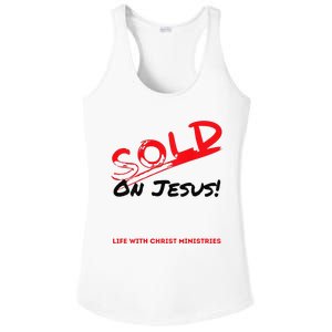 Sold On Jesus Cross Ladies PosiCharge Competitor Racerback Tank