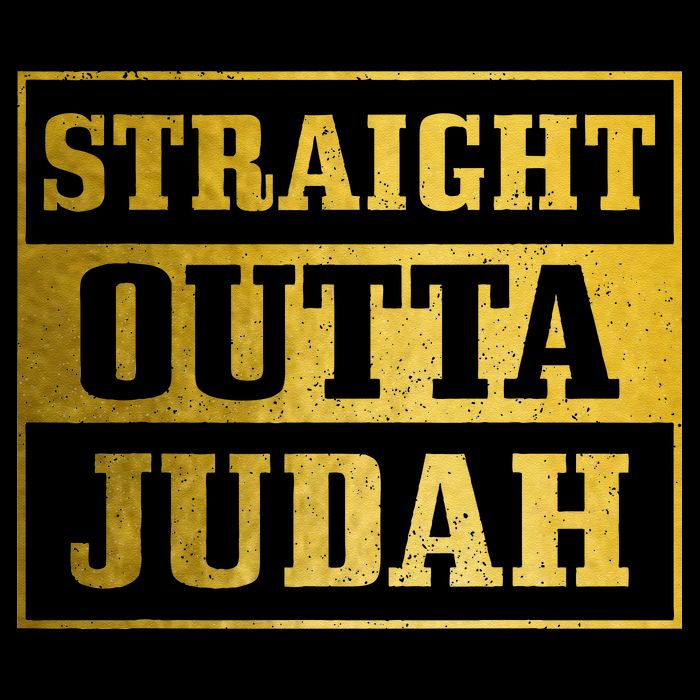 Straight Outta Judah Hebrew Israelite Clothing Jewish Israel Bucket Hat