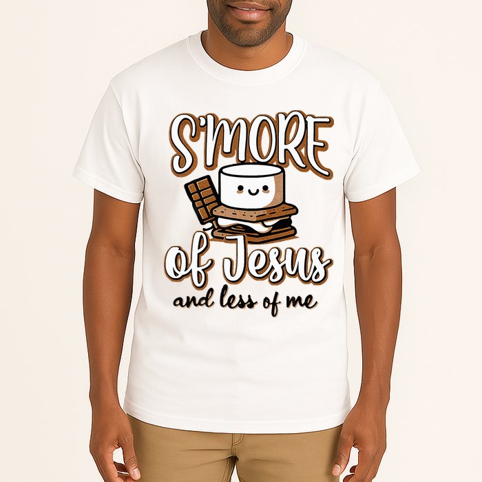SMore Of Jesus Less Of Me Funny Christian Smore Tall T-Shirt