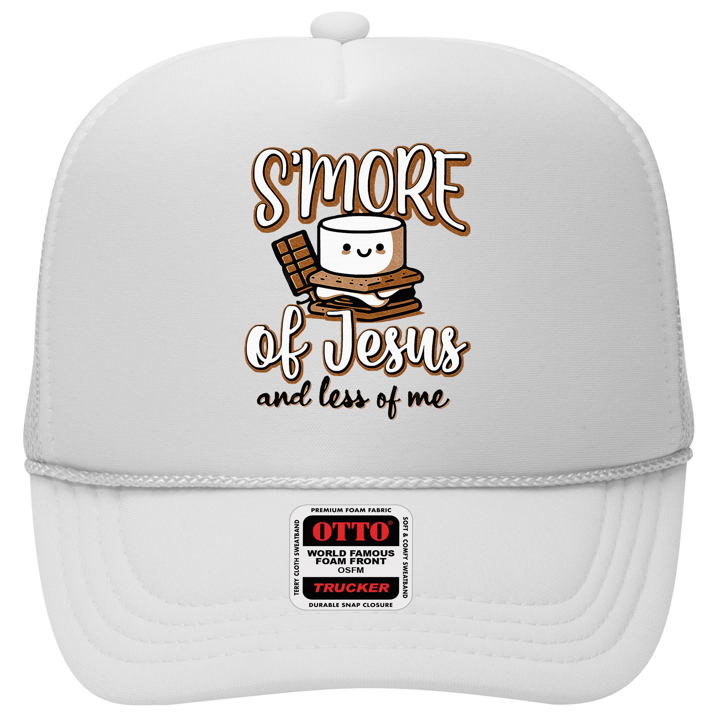 SMore Of Jesus Less Of Me Funny Christian Smore Hat