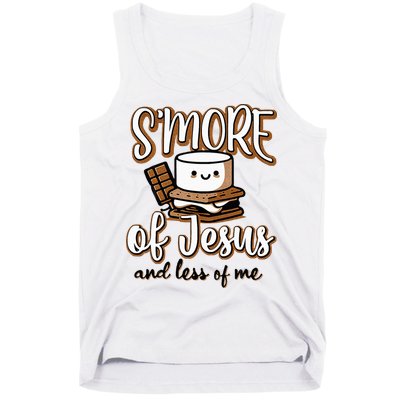 SMore Of Jesus Less Of Me Funny Christian Smore Tank Top