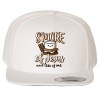 SMore Of Jesus Less Of Me Funny Christian Smore Wool Snapback Cap