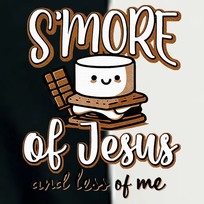 SMore Of Jesus Less Of Me Funny Christian Smore Infant Baby Jersey Bodysuit