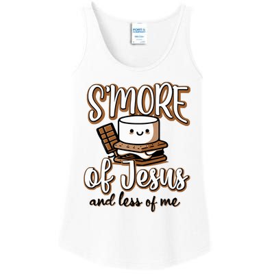 SMore Of Jesus Less Of Me Ladies Essential Tank