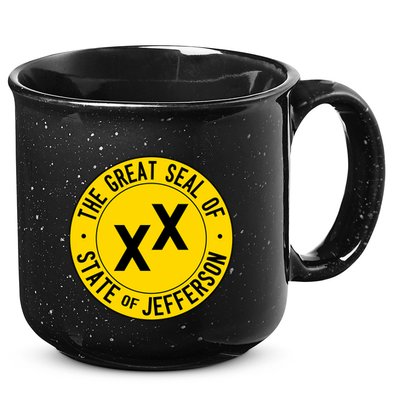 State Of Jefferson 15oz Campfire Ceramic Mug
