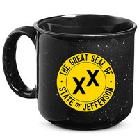 State Of Jefferson 15oz Campfire Ceramic Mug