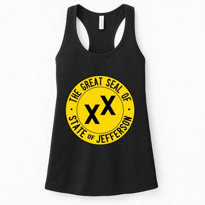 State Of Jefferson Womens Tank Top