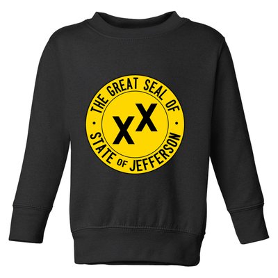 State Of Jefferson Toddler Sweatshirt