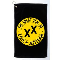 State Of Jefferson Golf Towel