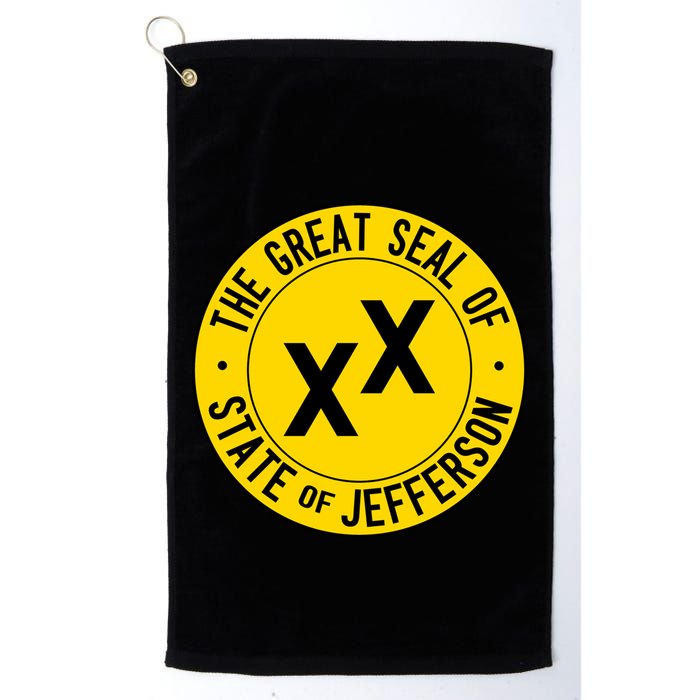 State Of Jefferson Golf Towel