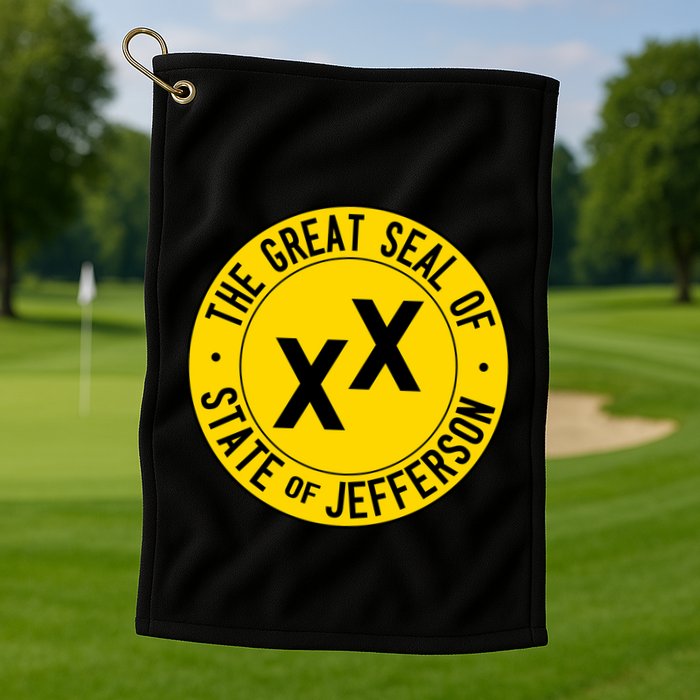 State Of Jefferson Golf Towel