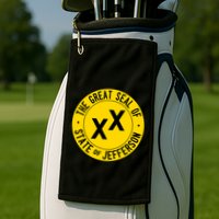 State Of Jefferson Golf Towel