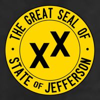 State Of Jefferson Golf Towel