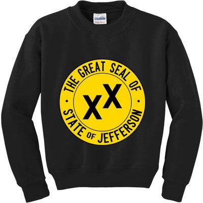 State Of Jefferson Kids Sweatshirt