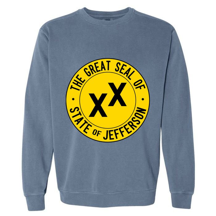 State Of Jefferson Garment-Dyed Sweatshirt
