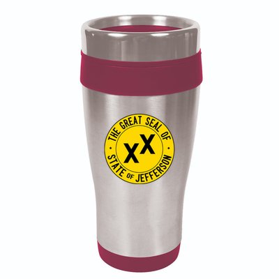 State Of Jefferson 16oz Travel Tumbler