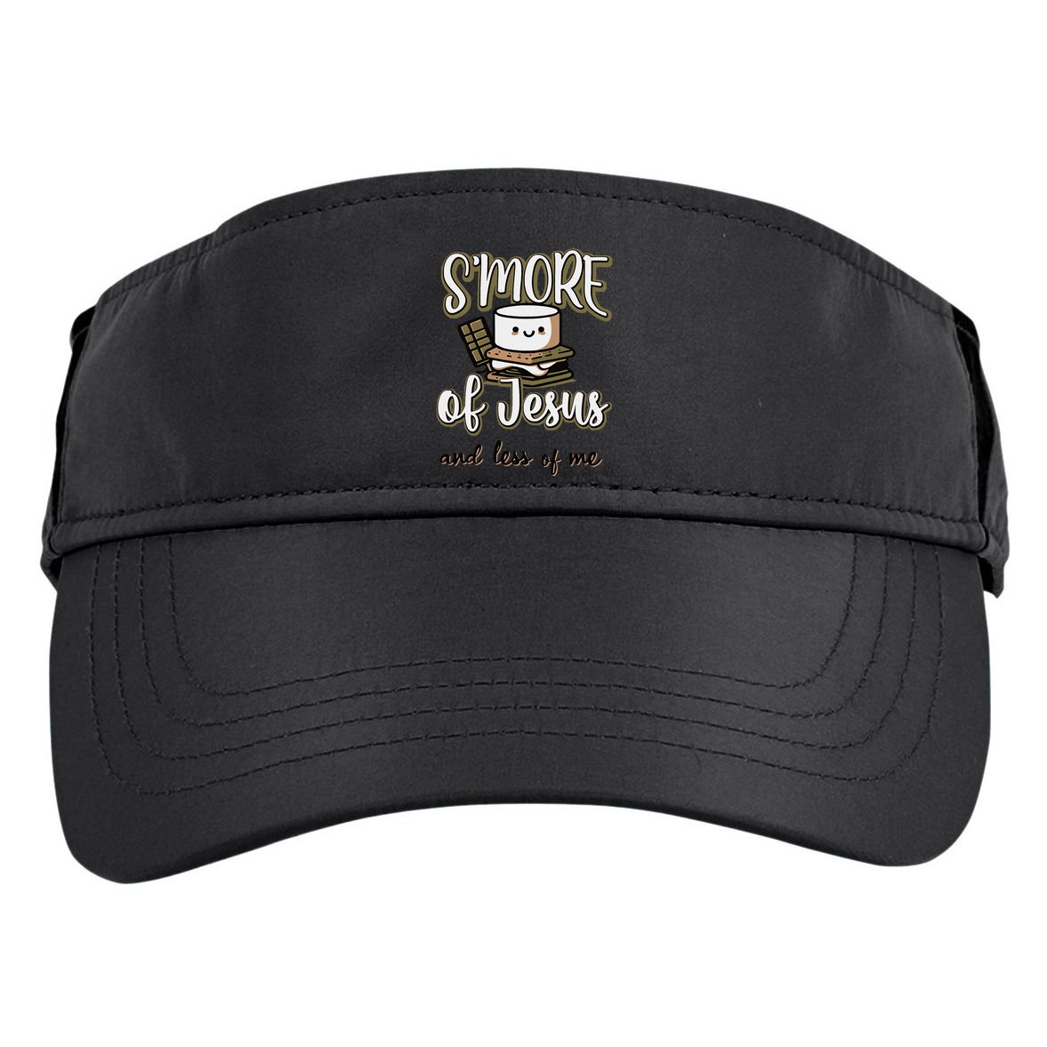 SMore Of Jesus And Less Of Me Adult Drive Performance Visor