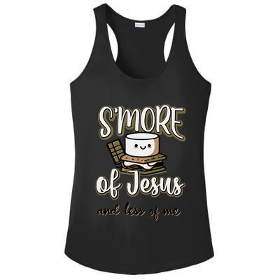 SMore Of Jesus And Less Of Me Ladies PosiCharge Competitor Racerback Tank