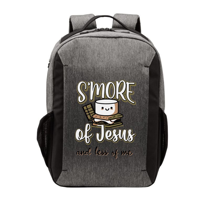 SMore Of Jesus And Less Of Me Vector Backpack