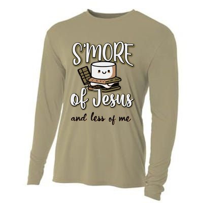 SMore Of Jesus And Less Of Me Cooling Performance Long Sleeve Crew