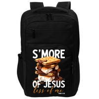 Smore Of Jesus Less Of Me Funny Christian Smore Gift Impact Tech Backpack