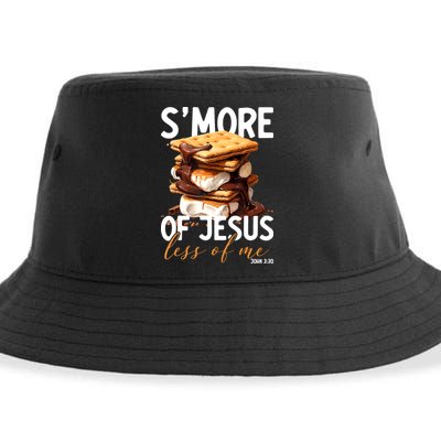 Smore Of Jesus Less Of Me Funny Christian Smore Gift Sustainable Bucket Hat