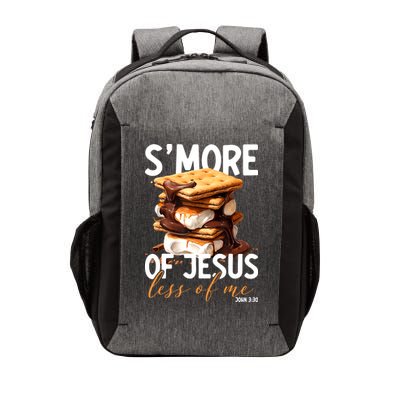 Smore Of Jesus Less Of Me Funny Christian Smore Gift Vector Backpack