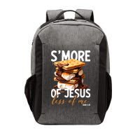 Smore Of Jesus Less Of Me Funny Christian Smore Gift Vector Backpack