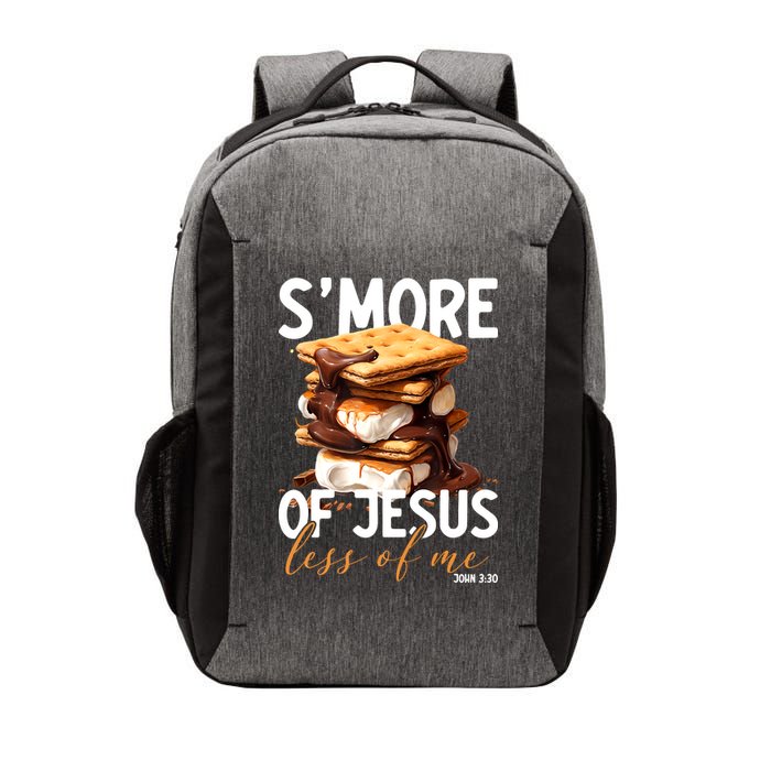 Smore Of Jesus Less Of Me Funny Christian Smore Gift Vector Backpack