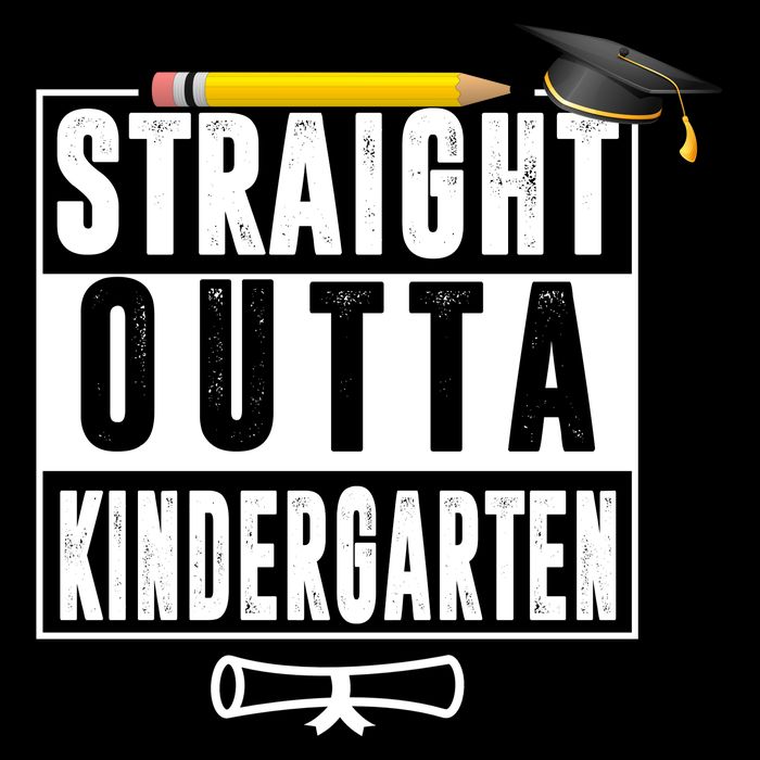 Straight Outta Kindergarten 16 in Basic Backpack
