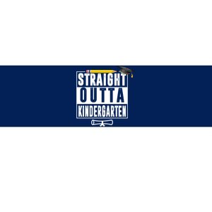 Straight Outta Kindergarten Bumper Sticker