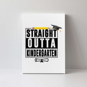 Straight Outta Kindergarten Canvas