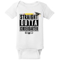 Straight Outta Kindergarten Baby Bodysuit