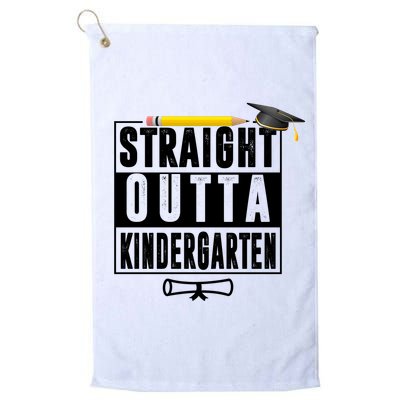 Straight Outta Kindergarten Golf Towel
