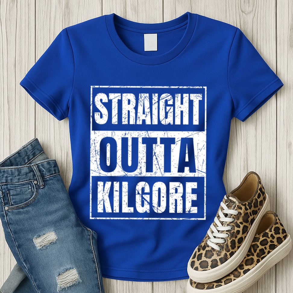 Straight Outta Kilgore Gift Womens T-Shirt