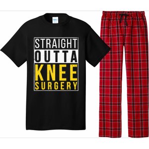 Straight Outta Knee Surgery Funny Recovery Get Well Gifts Pajama Set