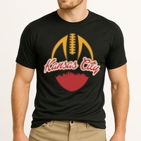 Silhouette Of Kansas City KC Football Fan Performance Shirt