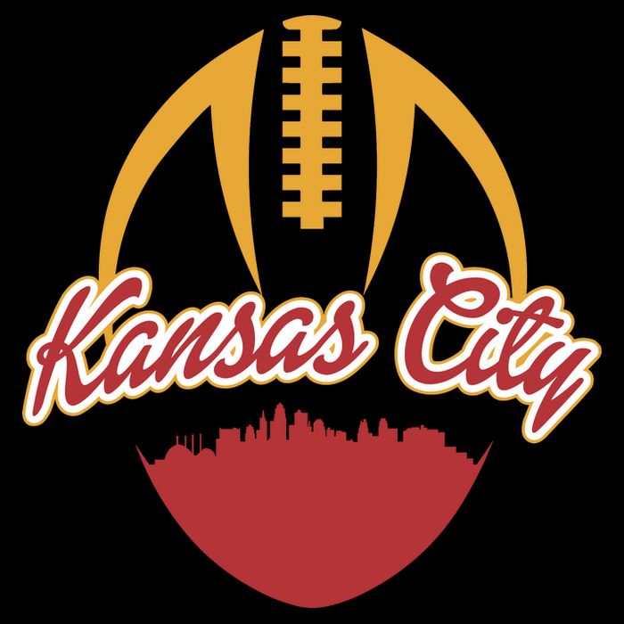 Silhouette Of Kansas City KC Football Fan Performance Shirt