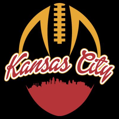 Silhouette Of Kansas City KC Football Fan T-Shirt