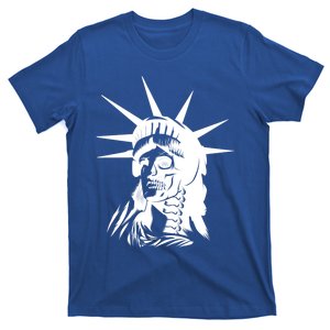 Statue Of Liberty Skull Gift T-Shirt