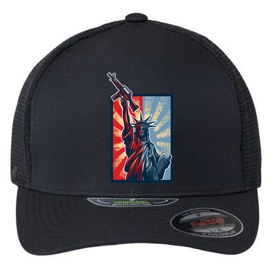 Statue Of Liberty Flexfit Unipanel Trucker Cap