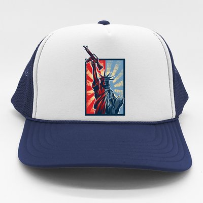 Statue Of Liberty Trucker Hat